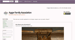 Desktop Screenshot of apgarfamily.org