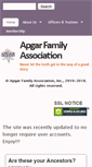 Mobile Screenshot of apgarfamily.org